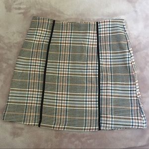 Modcloth Plaid Mini Skirt Size 4